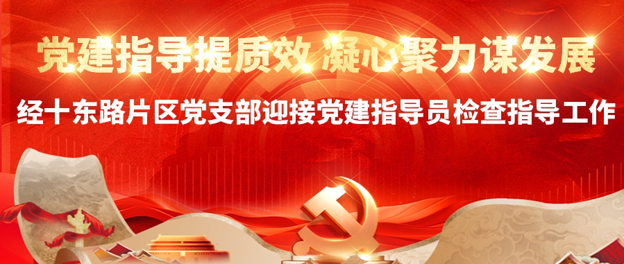 党建指导提质效 凝心聚力谋发展|经十东路片区党支部迎接党建指导员检查指导工作